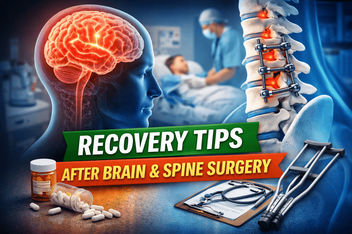 Post-surgery recovery tips for brain and spine