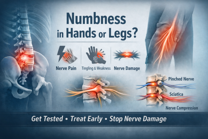 Numbness in hands or legs nerve symptoms treated by best neurosurgeon in Haryana Dr Kavindra Singh